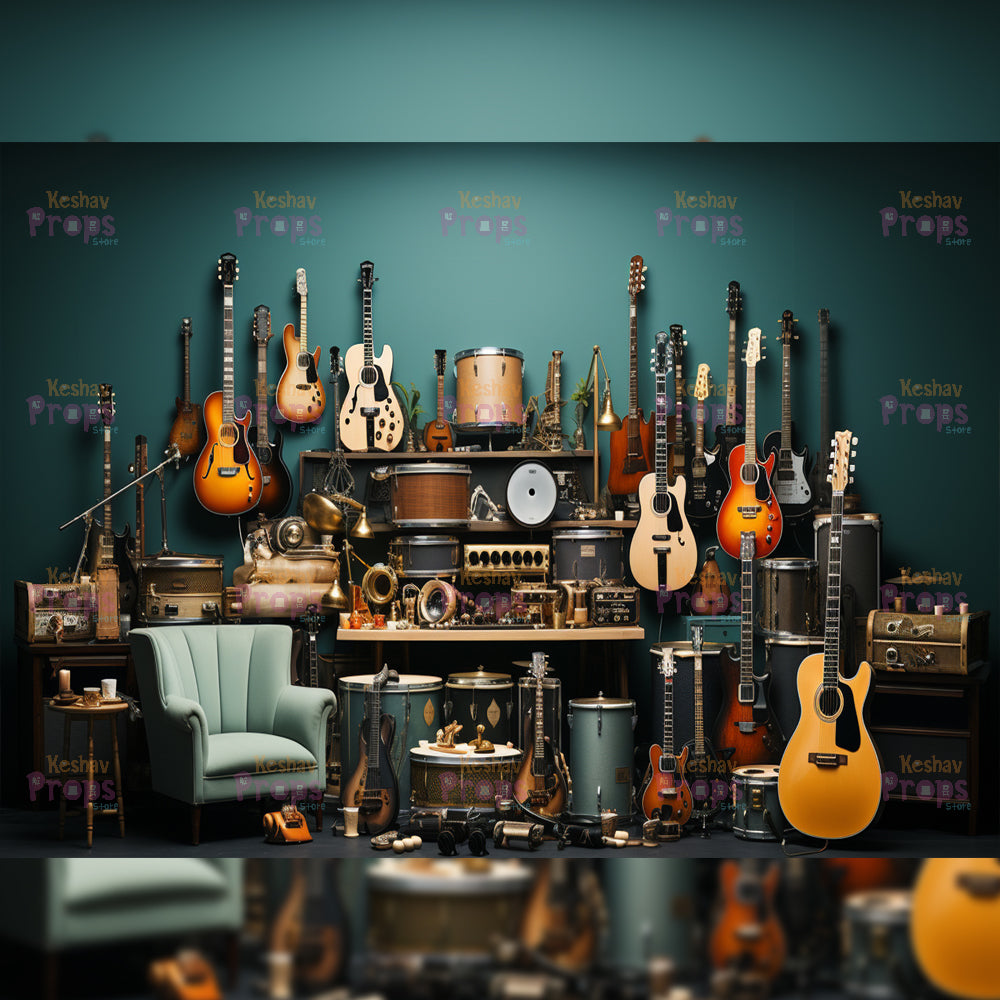 Music Theme Backdrop (2091)