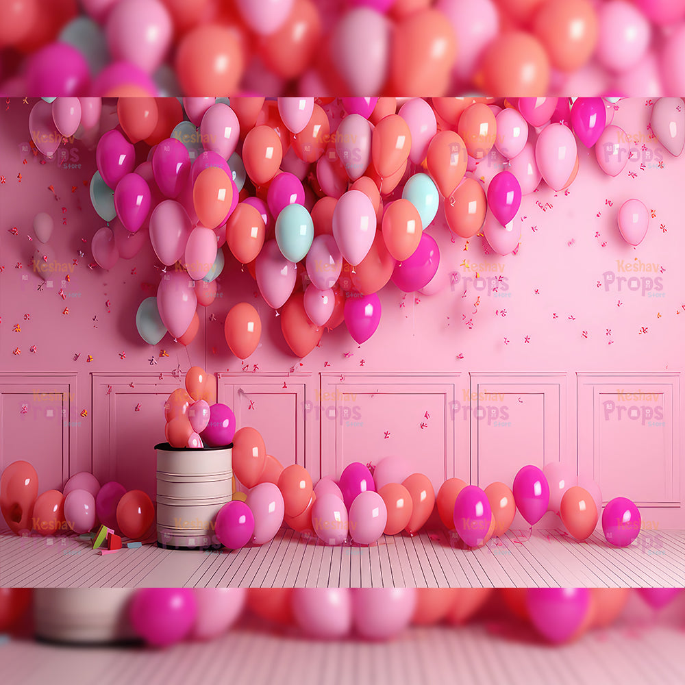 Balloon Theme Backdrop (2109)