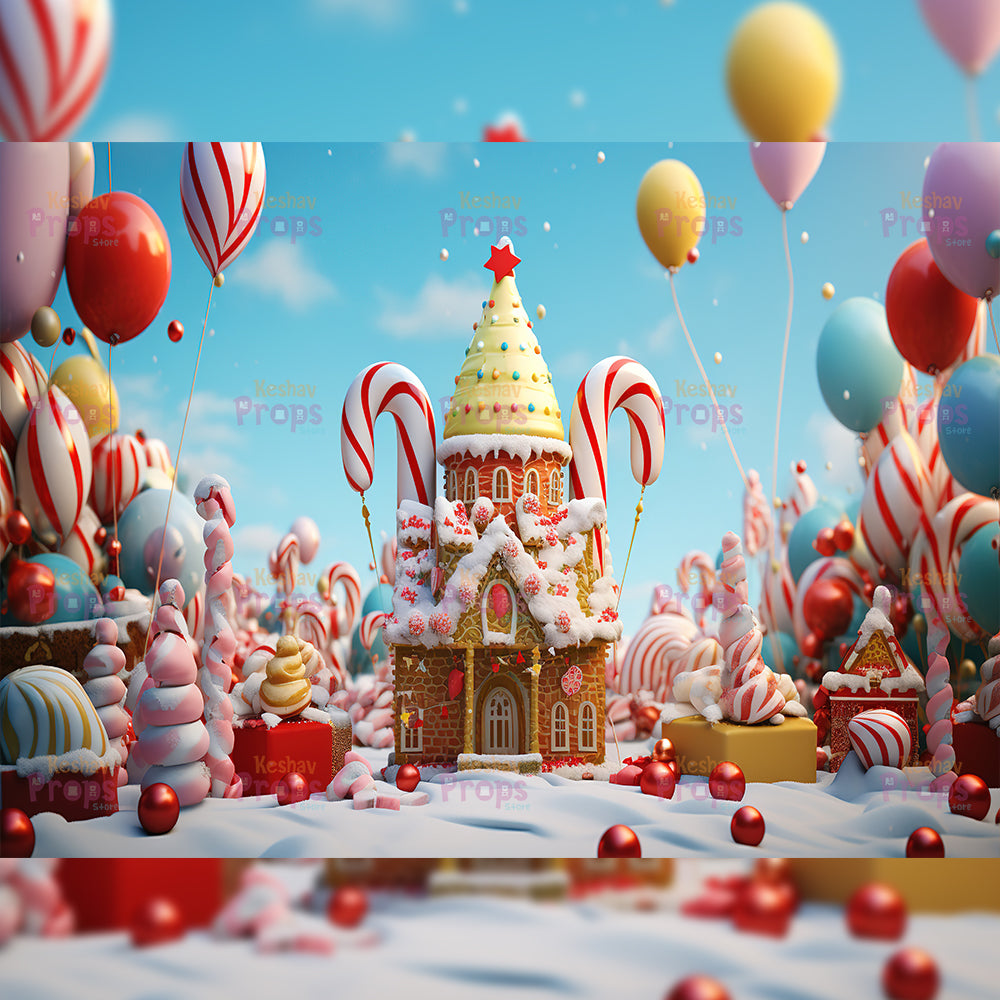 Candy Theme Backdrop (2115)