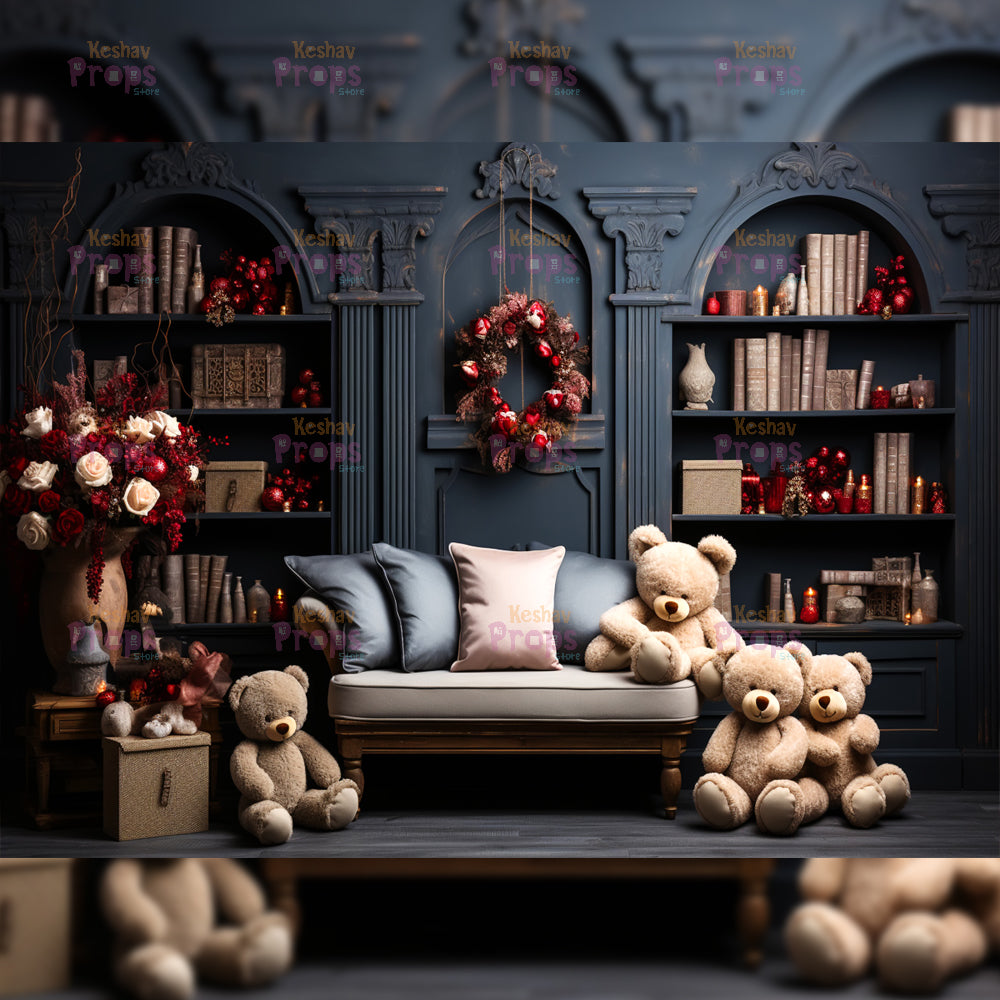 Teddy Bear Theme Backdrop (2148)