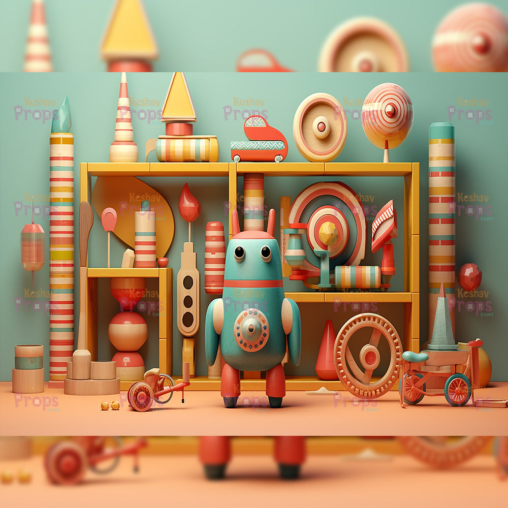 Candy Theme Backdrop (2185)