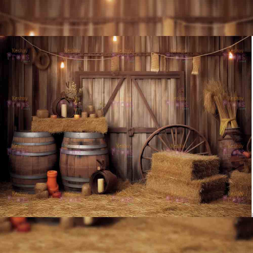Cow Boy Theme Backdrop (2277)