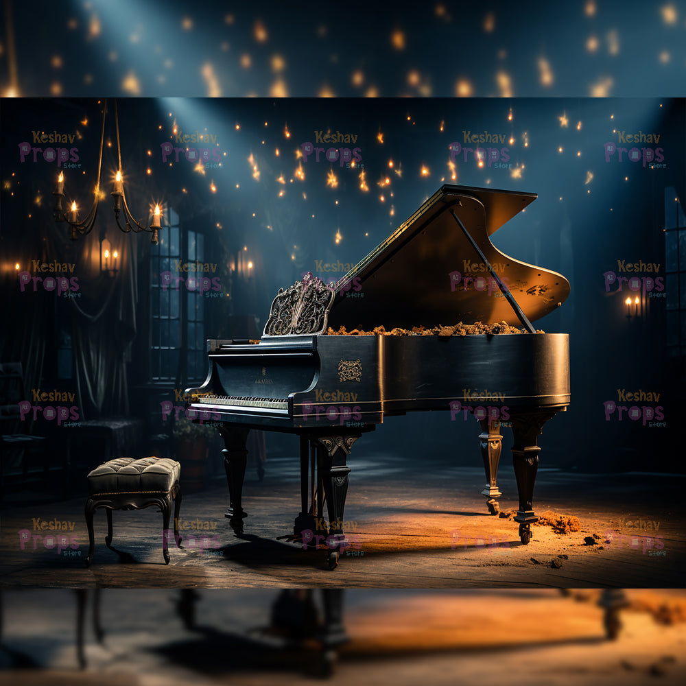Music Theme Backdrop (2322)