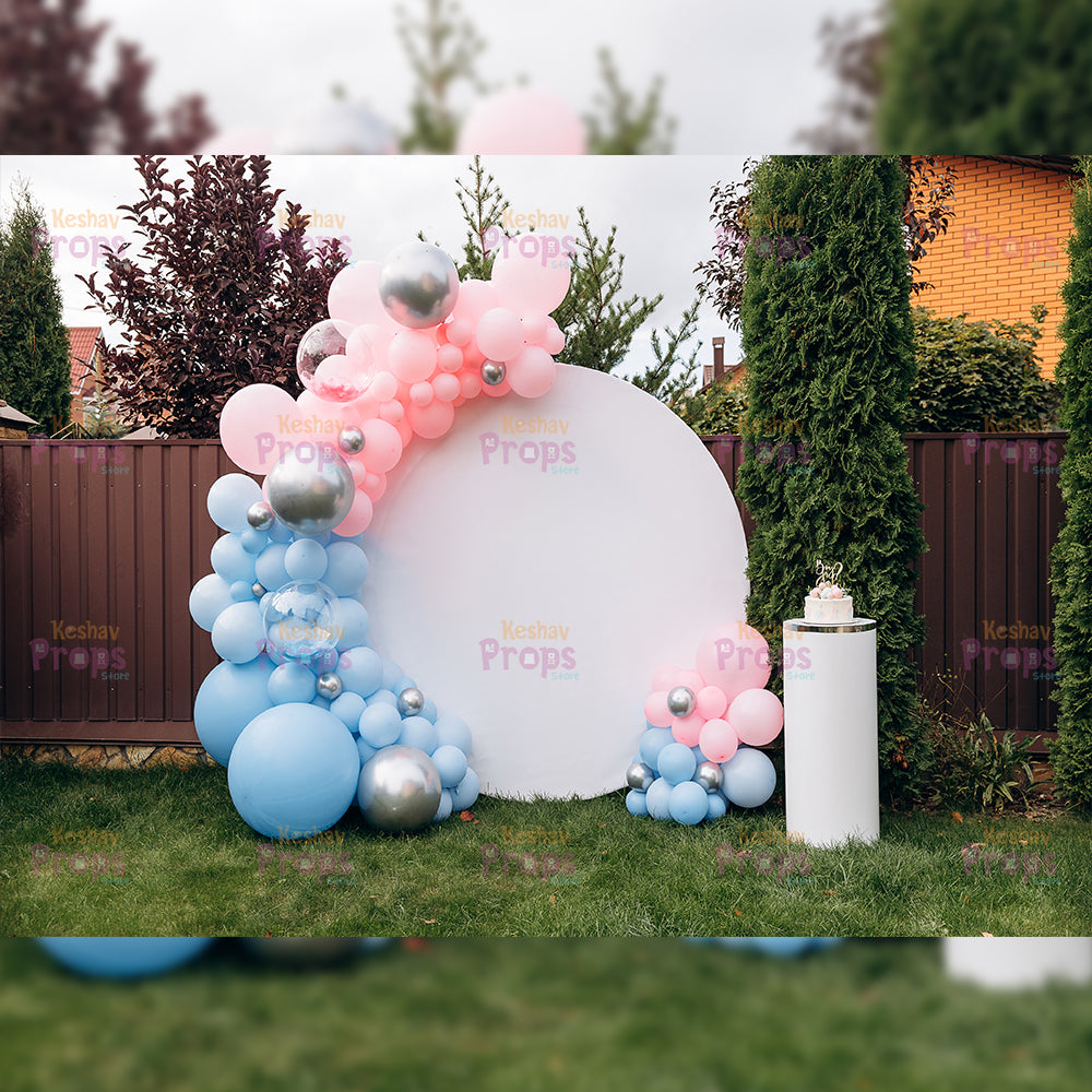Balloon Theme Backdrop (2425)