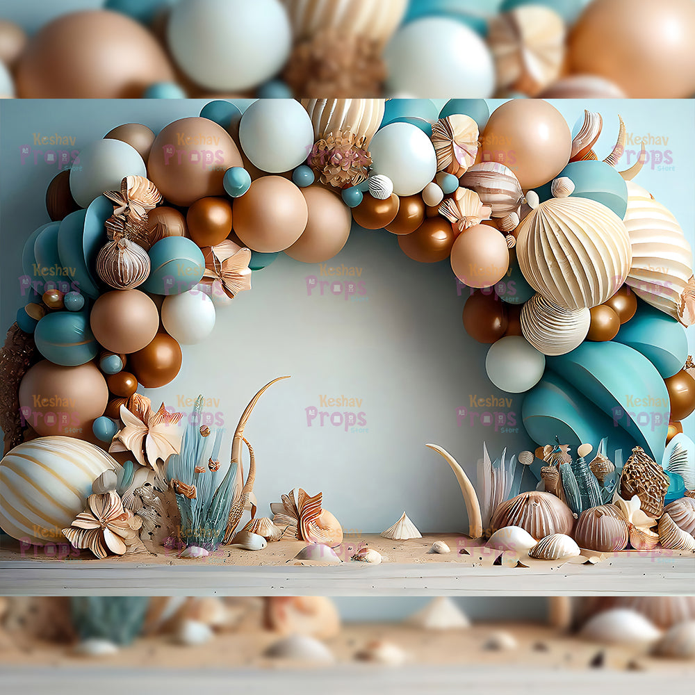 Balloon Theme Backdrop (2437)