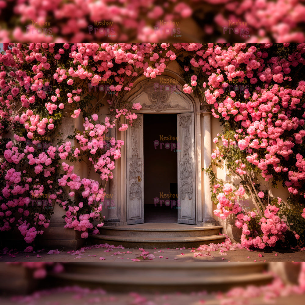 Flower Theme Backdrop (2454)