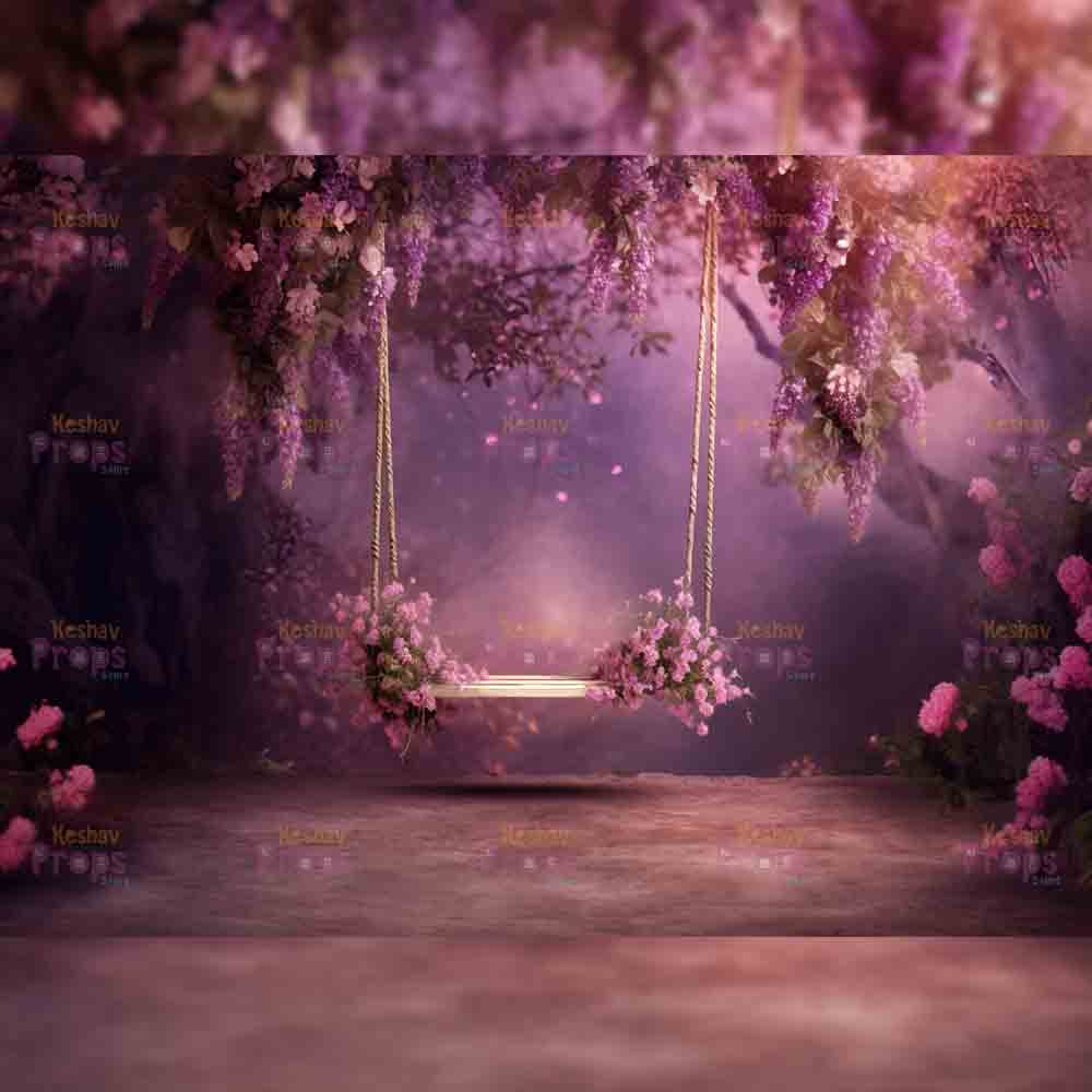 Flower Theme Backdrop (2463)