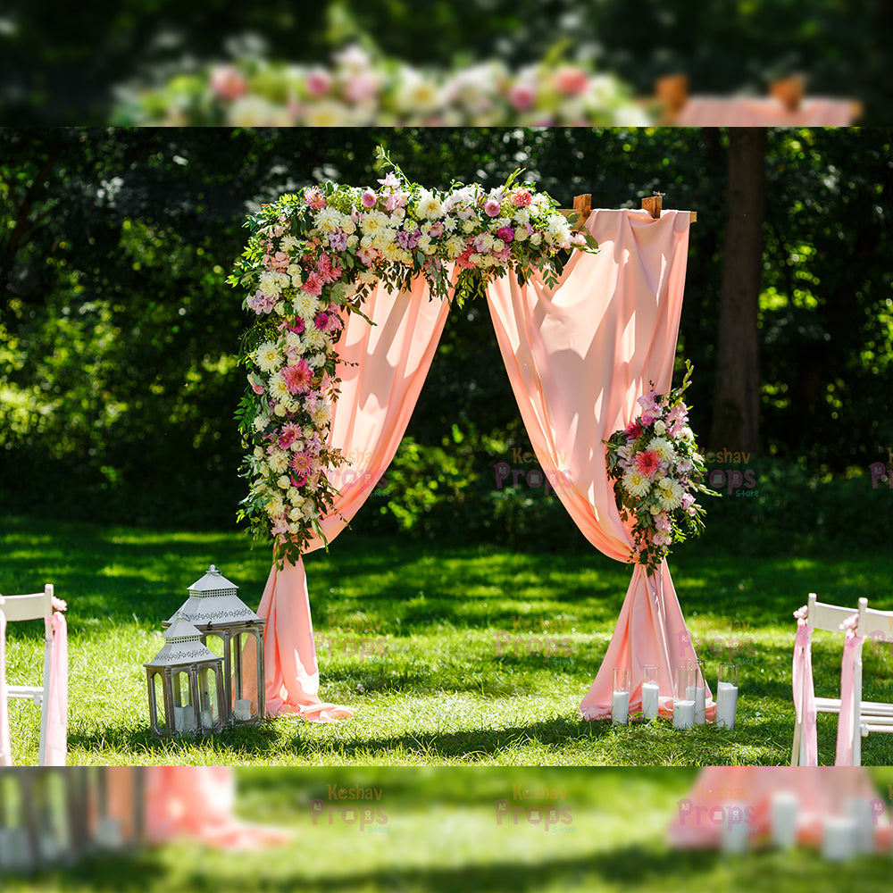 Flower Theme Backdrop (2470)
