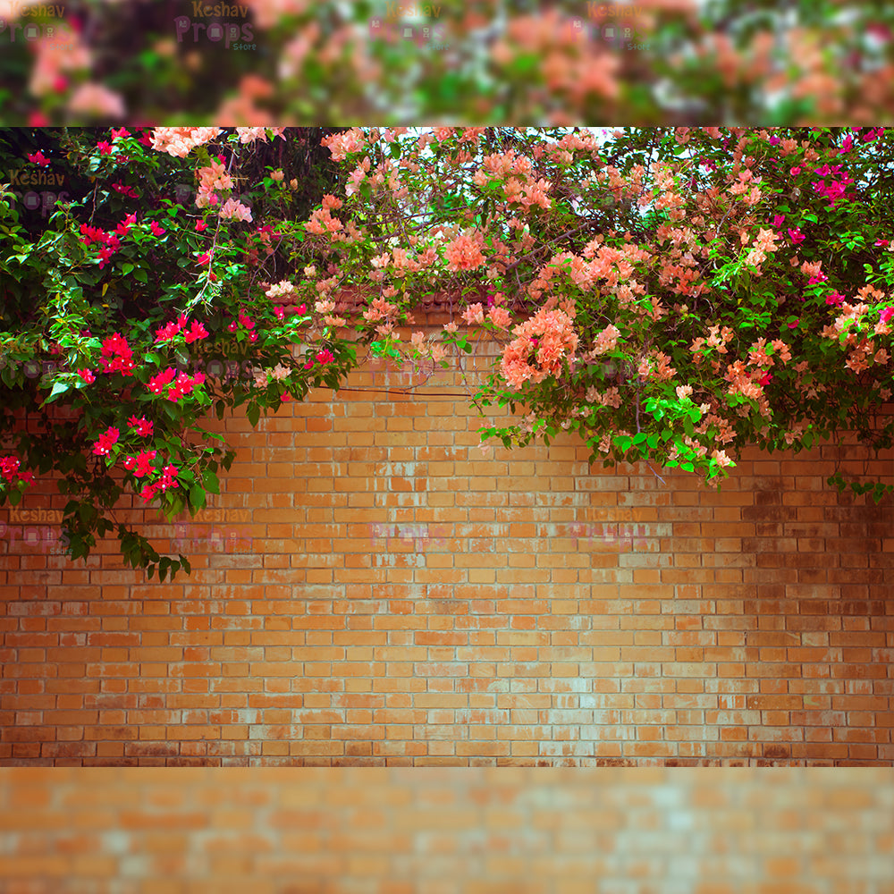 Flower Theme Backdrop (2473)