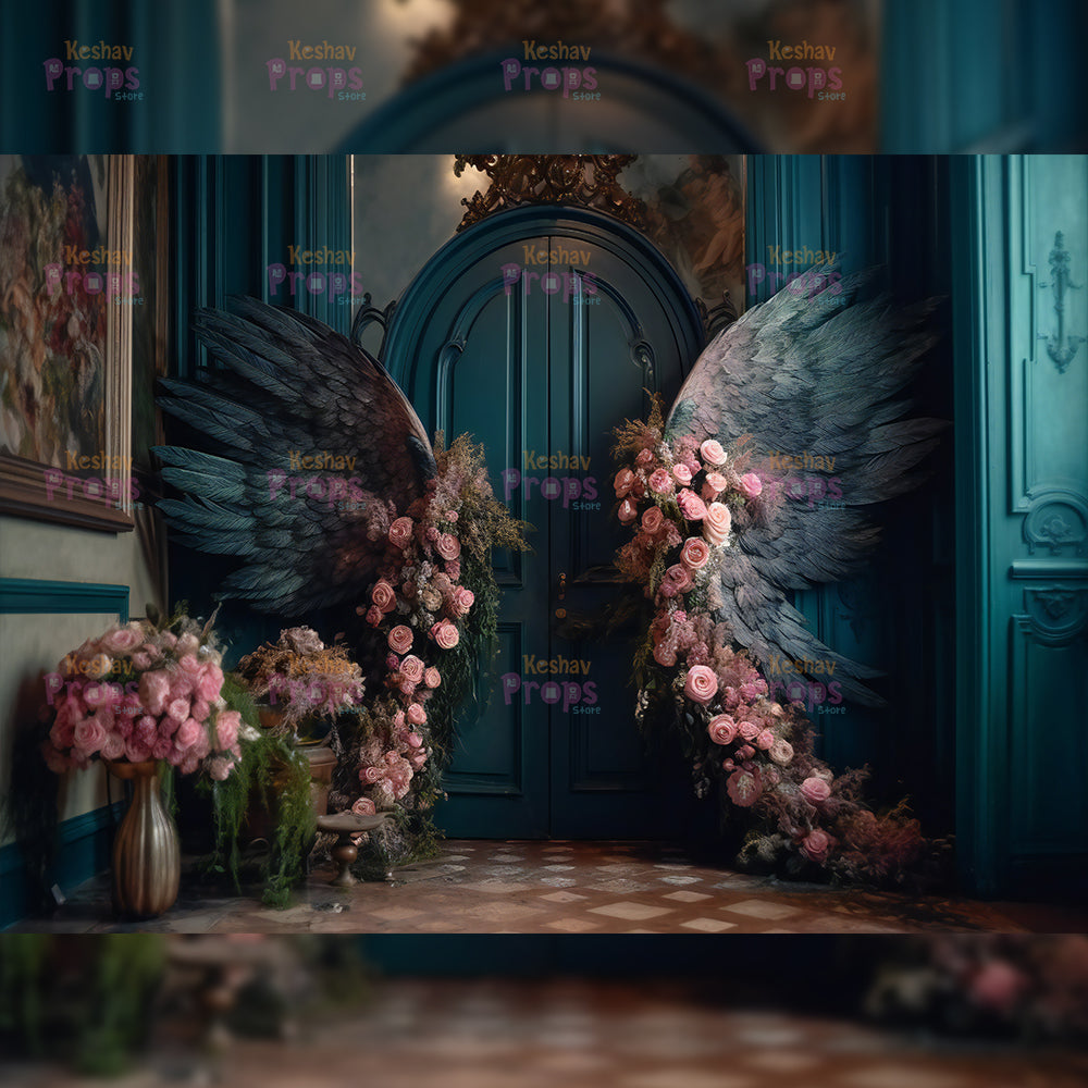 Flower Theme Backdrop (2479)