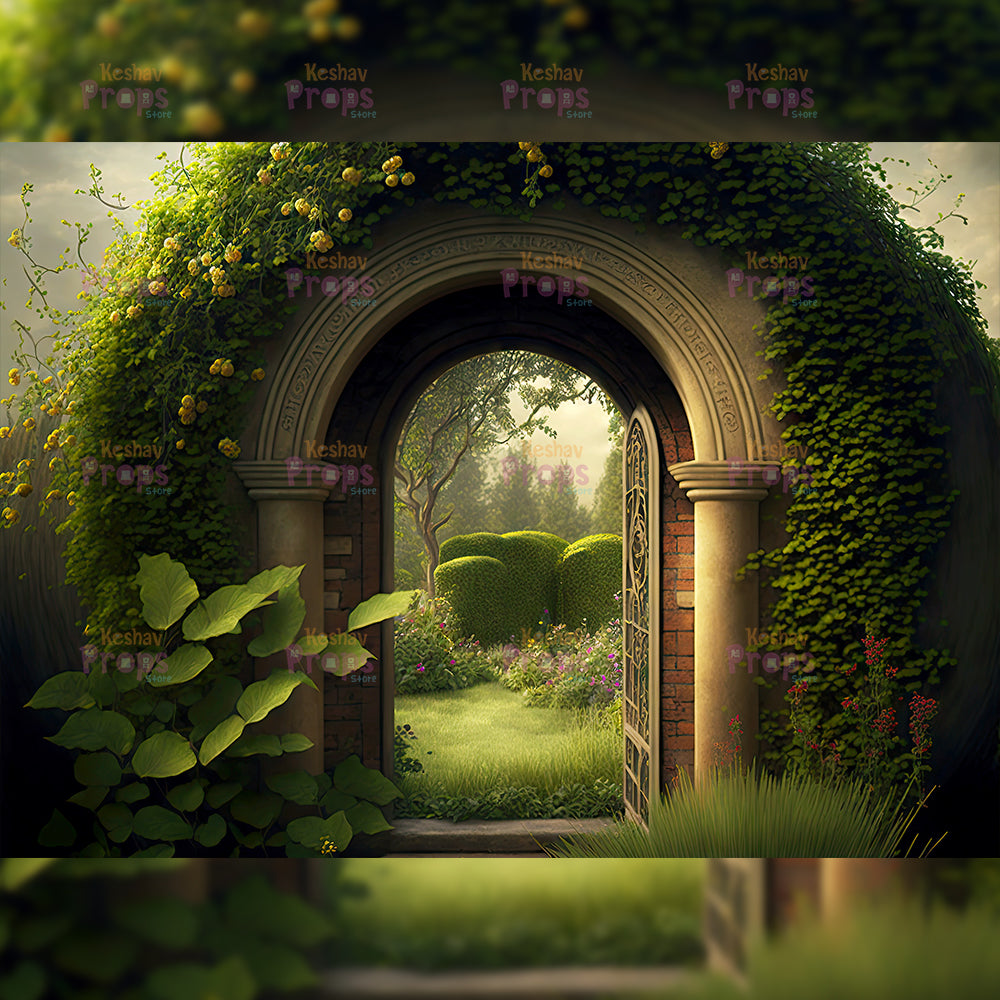 Flower Theme Backdrop (2491)