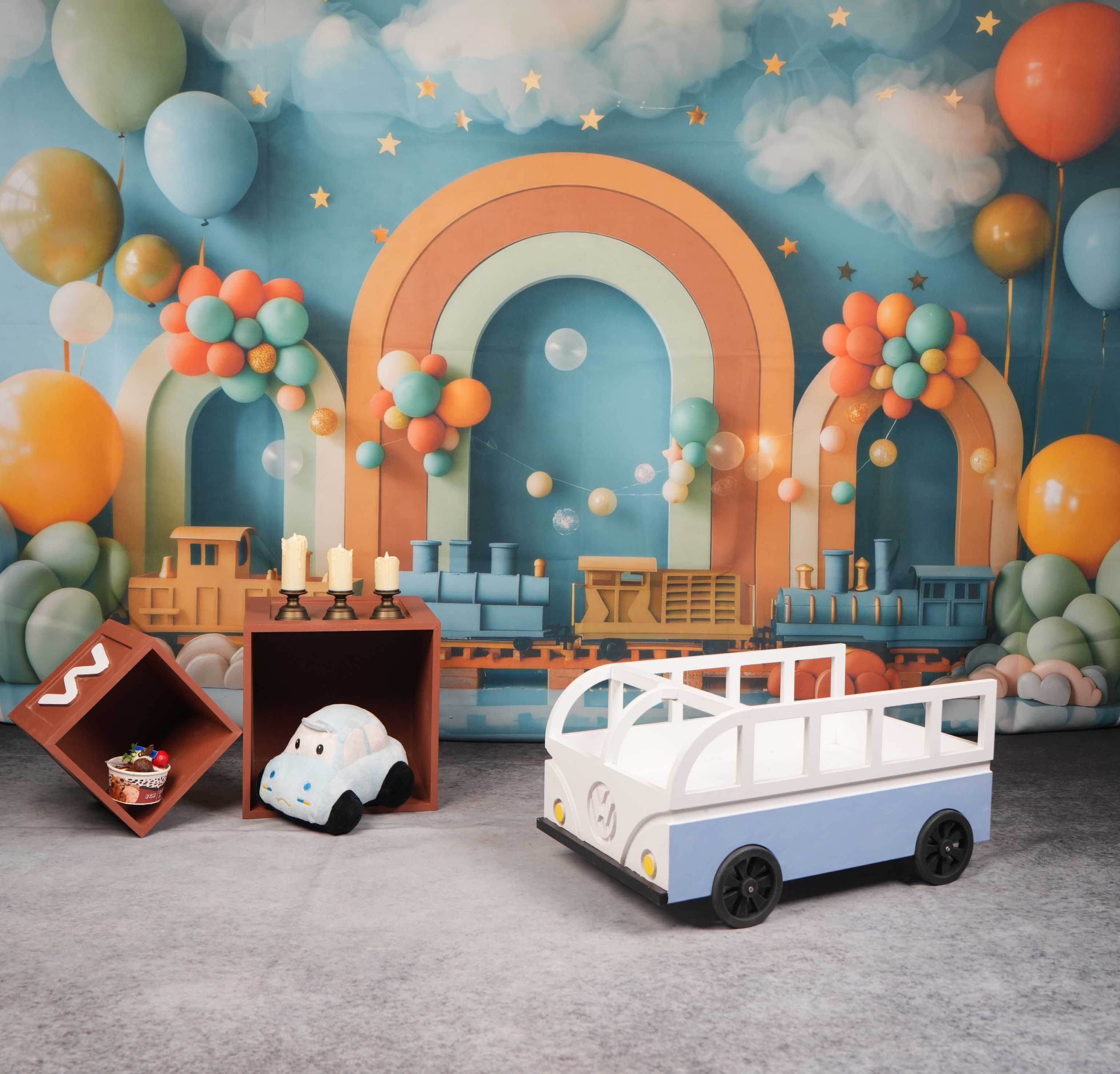 Rainbow Balloon Theme Setup - No.24