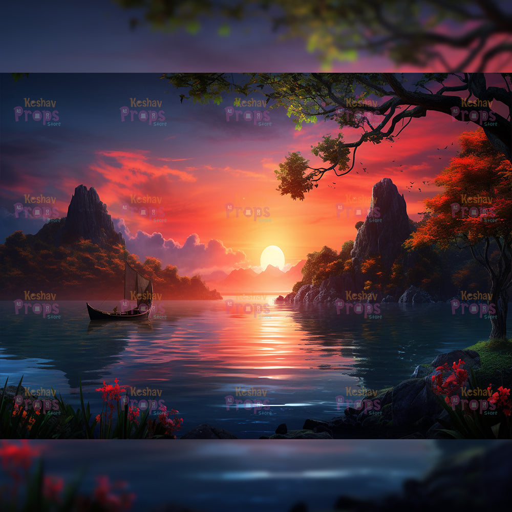 Nature Theme Backdrop (3192)