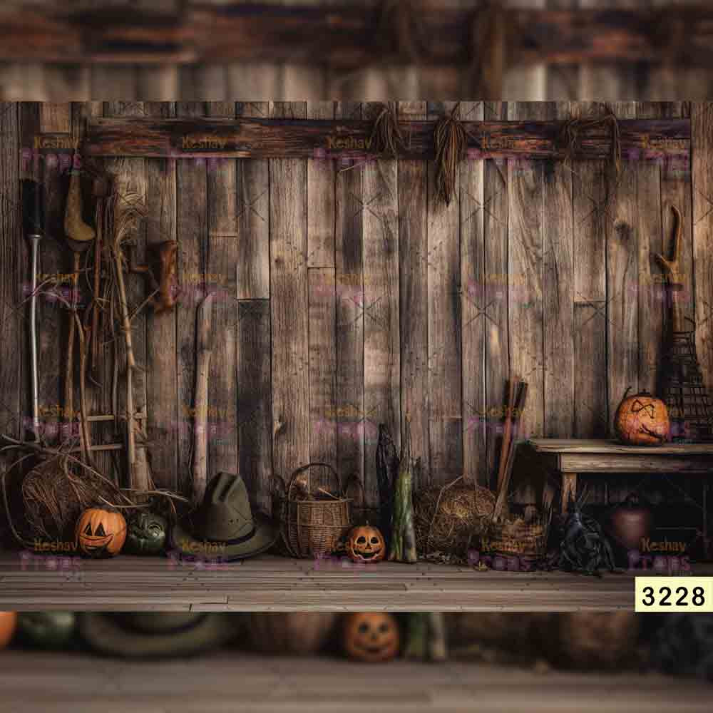 Pumpkin Theme Backdrop (3228)