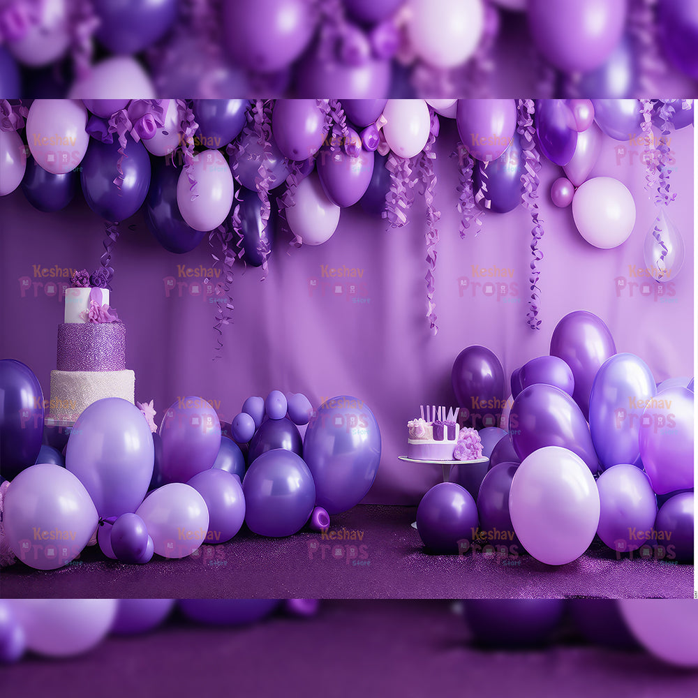 Balloon Theme Backdrop (3287)