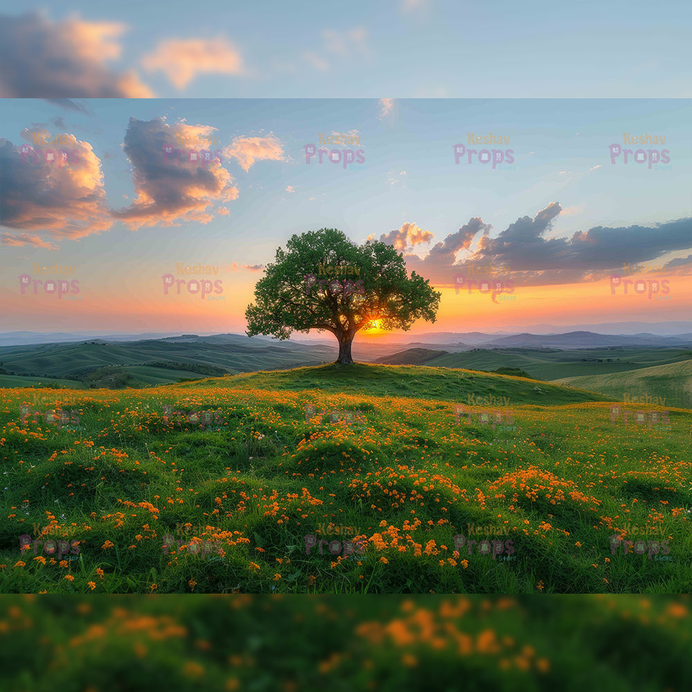 Nature Theme Backdrop (3345)