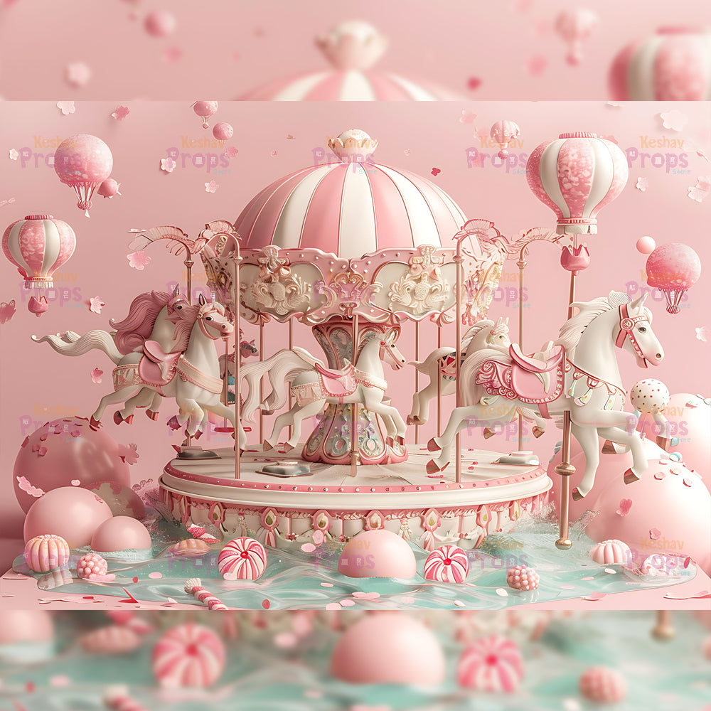Circus Theme Backdrop (3378)