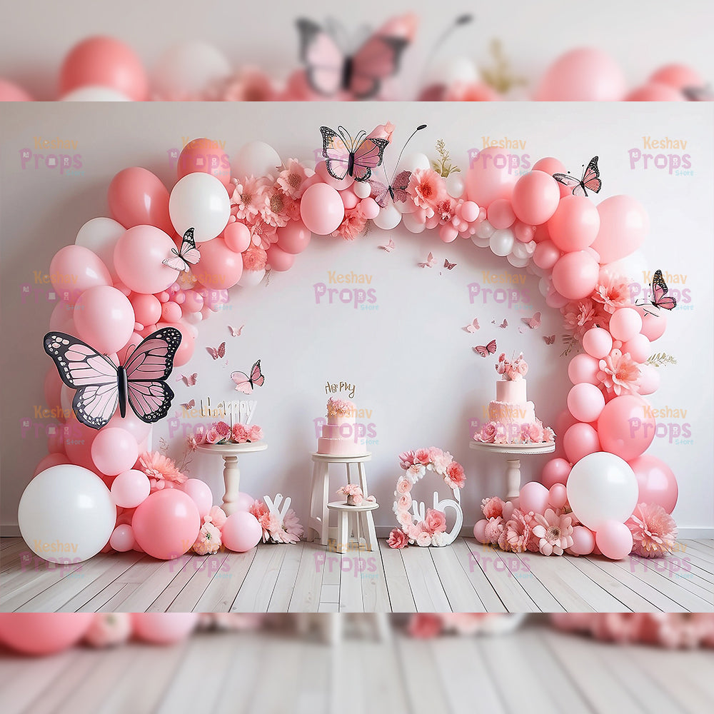 Balloon Theme Backdrop (3421)