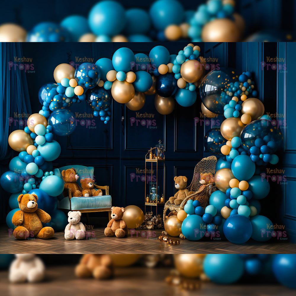 Balloon Theme Backdrop (3470)