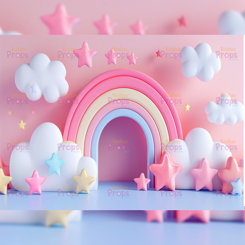 Balloon Theme Backdrop (3472)