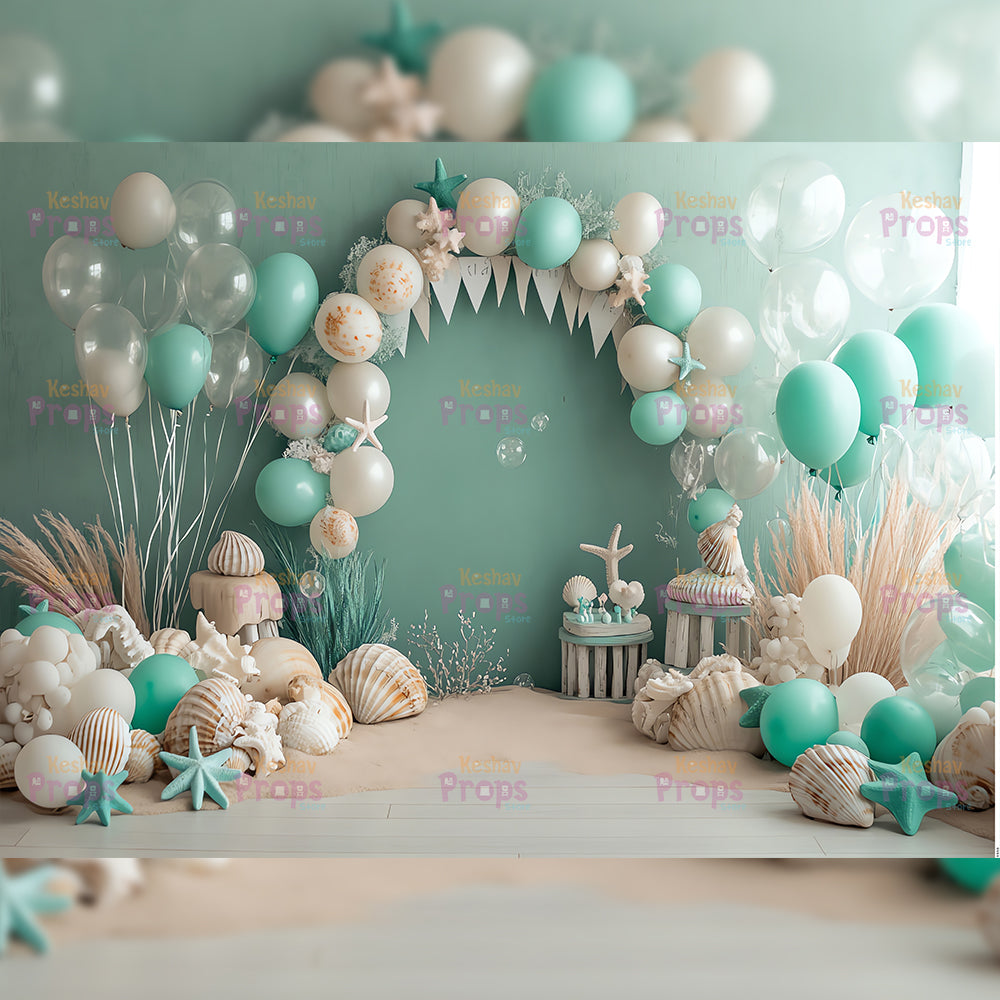 Balloon Theme Backdrop (3550)