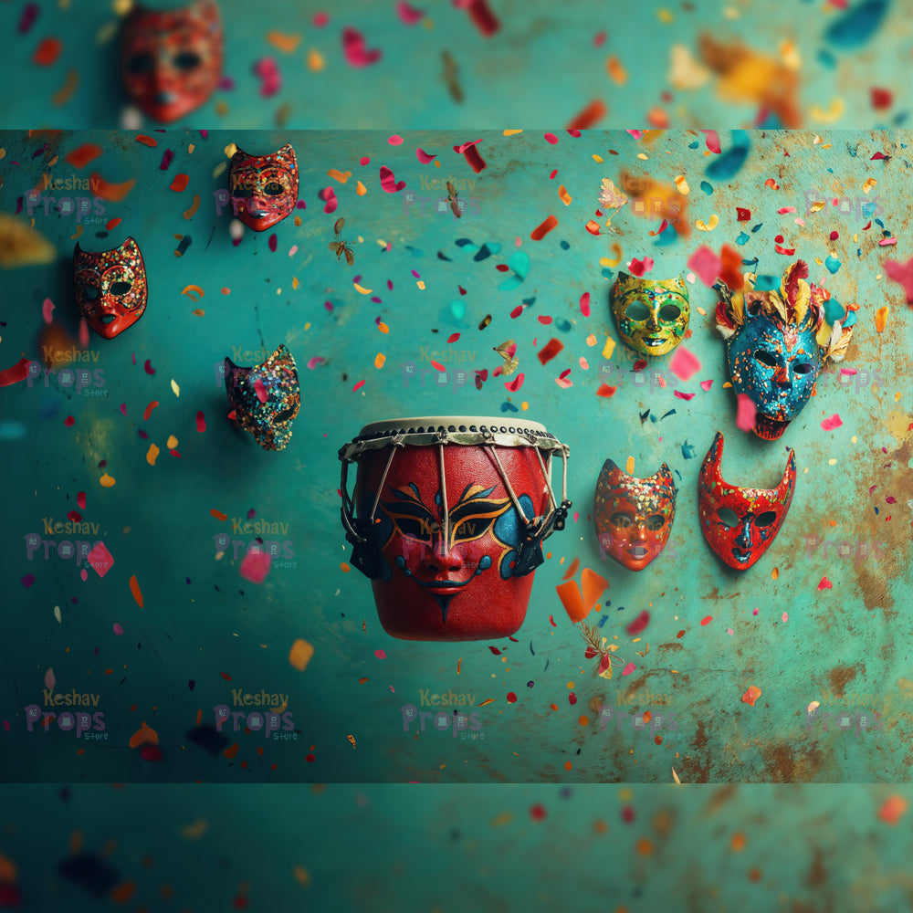 Circus Theme Backdrop (3744)