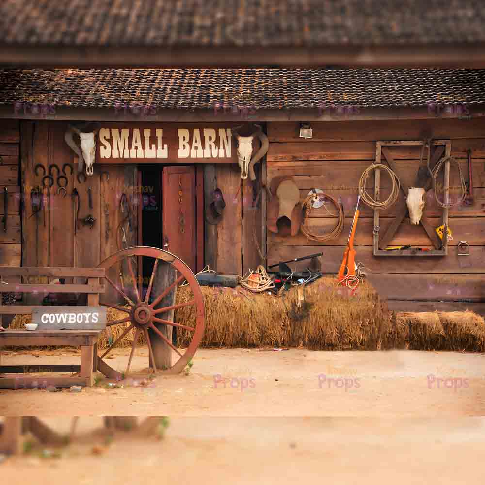 Cow Boy Theme Backdrop (3792)