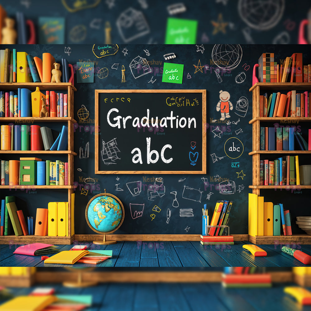 Class Room Theme Backdrop (3799)