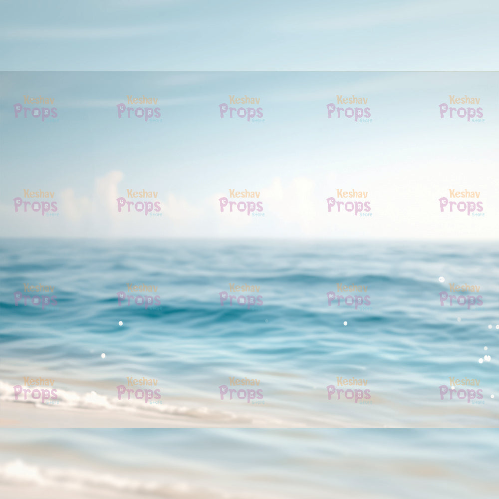 Beach Theme Backdrop (3860)