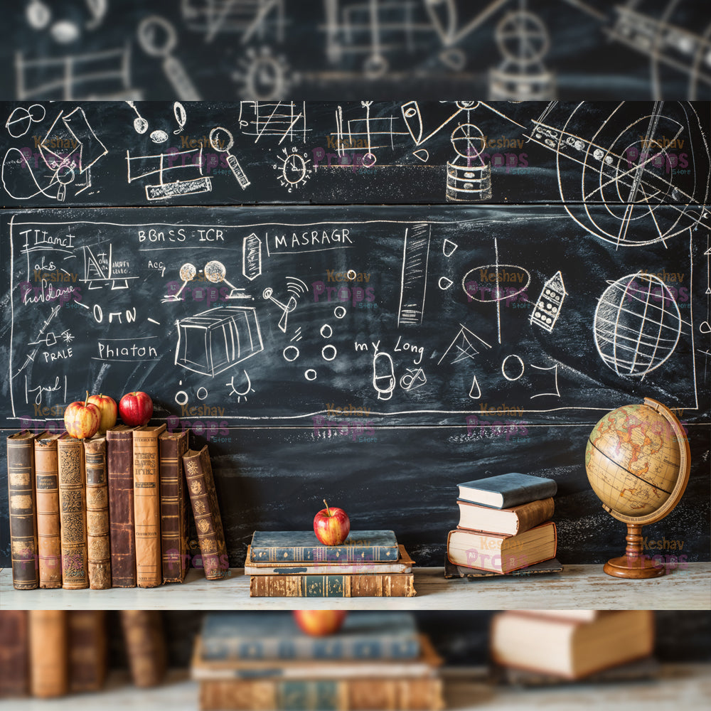 Class Room Theme Backdrop (4070)