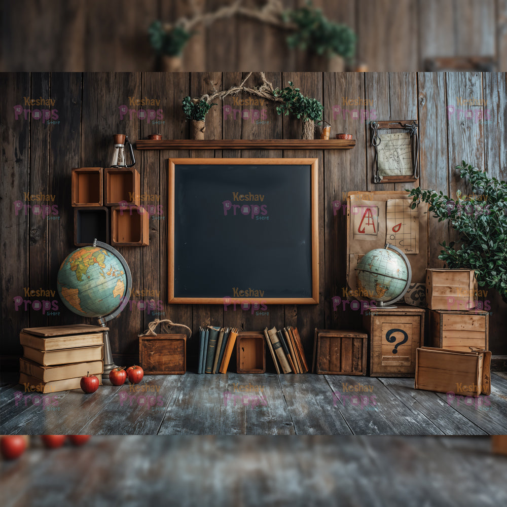 Class Room Theme Backdrop (4165)