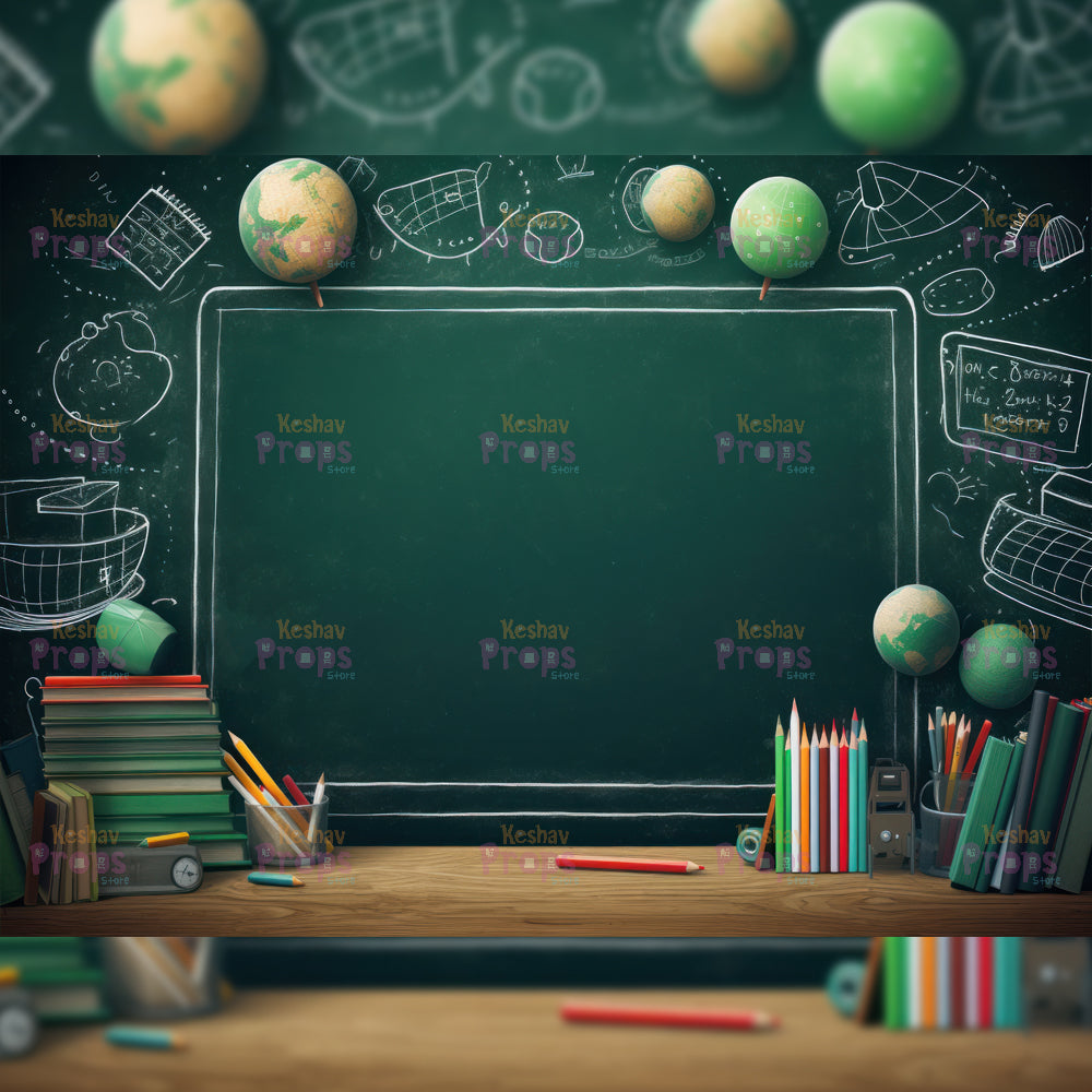 Class Room Theme Backdrop (4171)