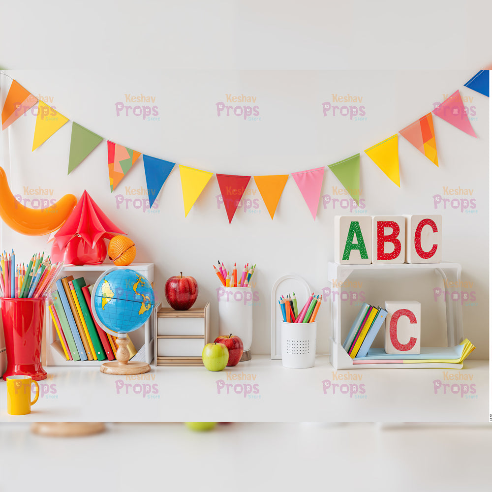 Class Room Theme Backdrop (4172)