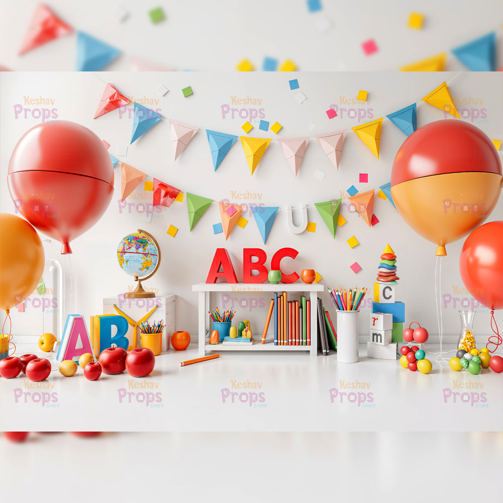 Class Room Theme Backdrop (4179)