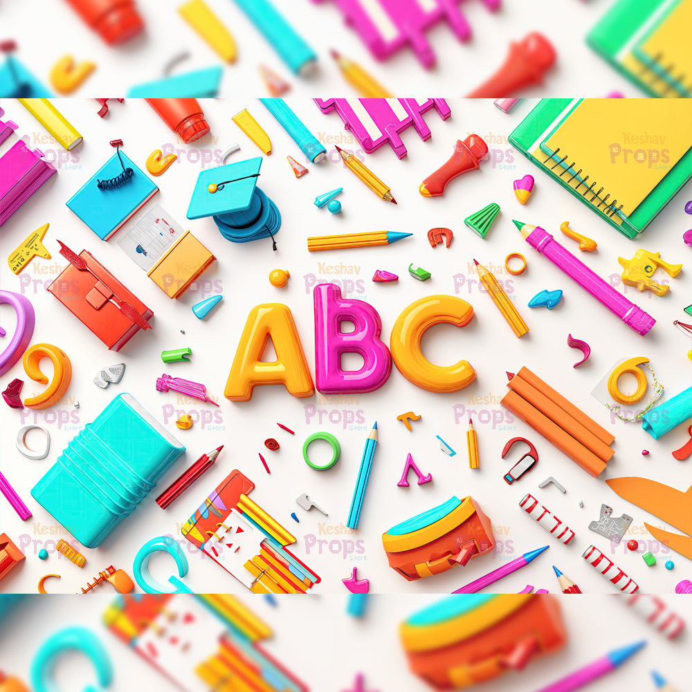 Class Room Theme Backdrop (4183)