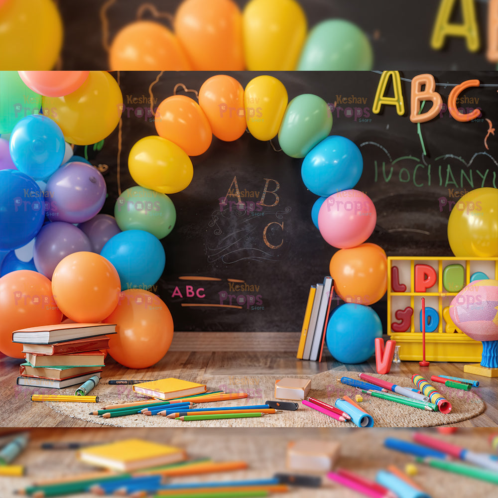 Class Room Theme Backdrop (4187)