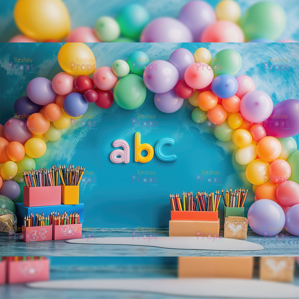 Class Room Theme Backdrop (4190)
