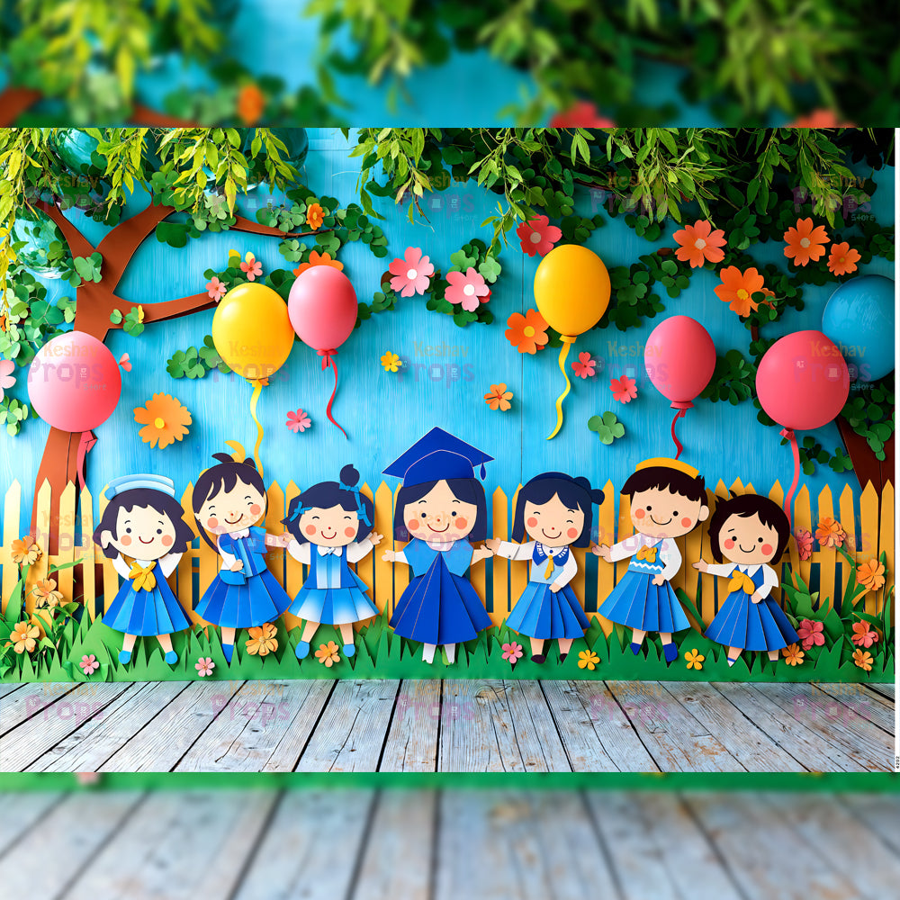 Class Room Theme Backdrop (4202)