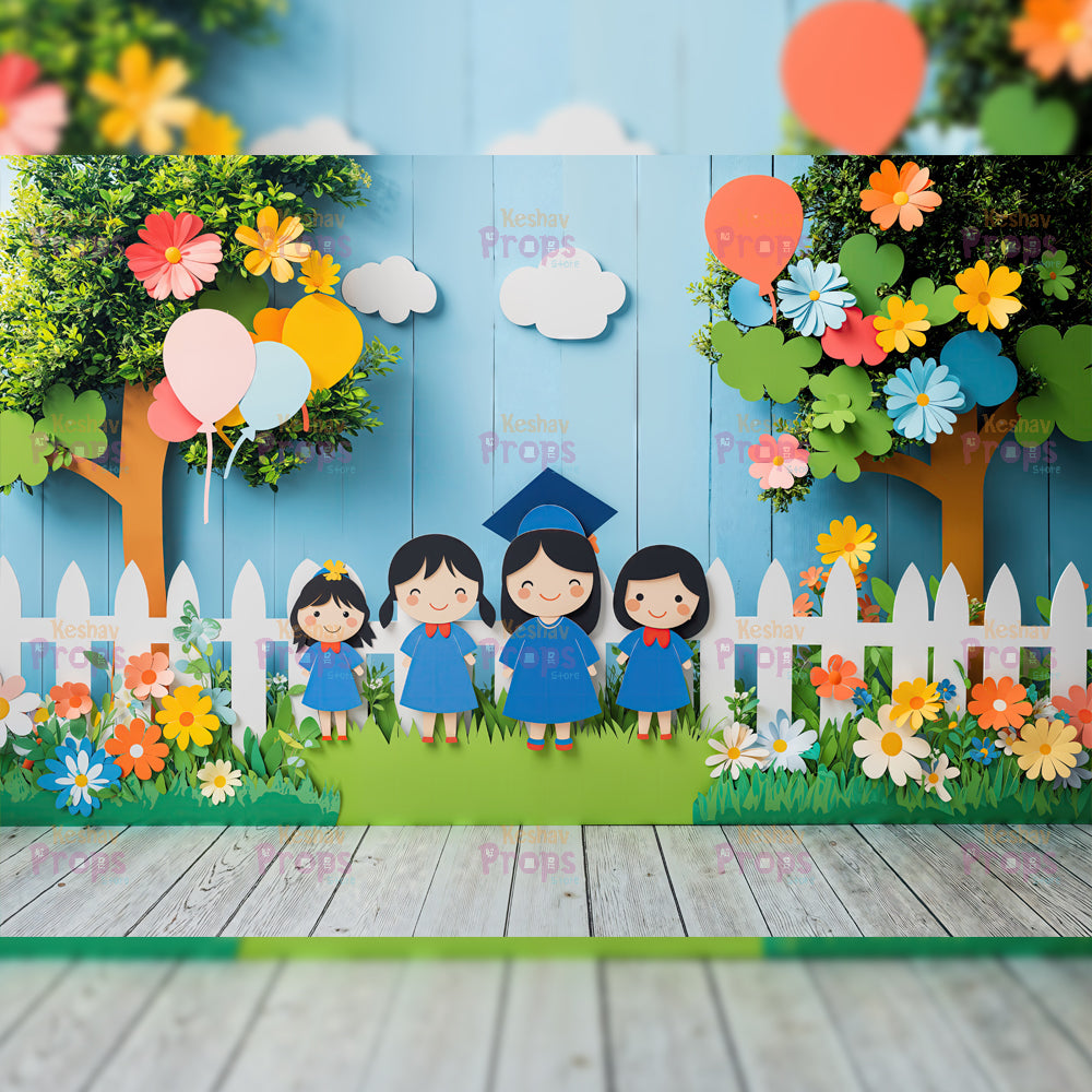 Class Room Theme Backdrop (4206)