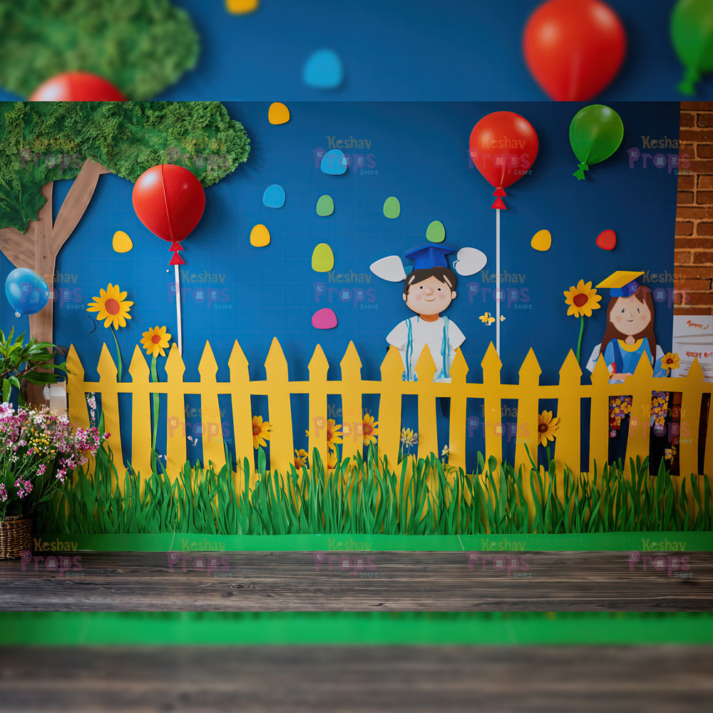 Class Room Theme Backdrop (4207)