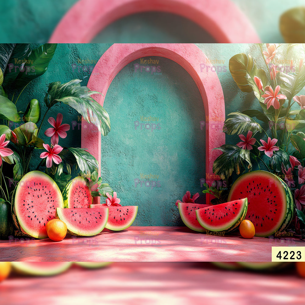 Fruit Theme Backdrop (4223)