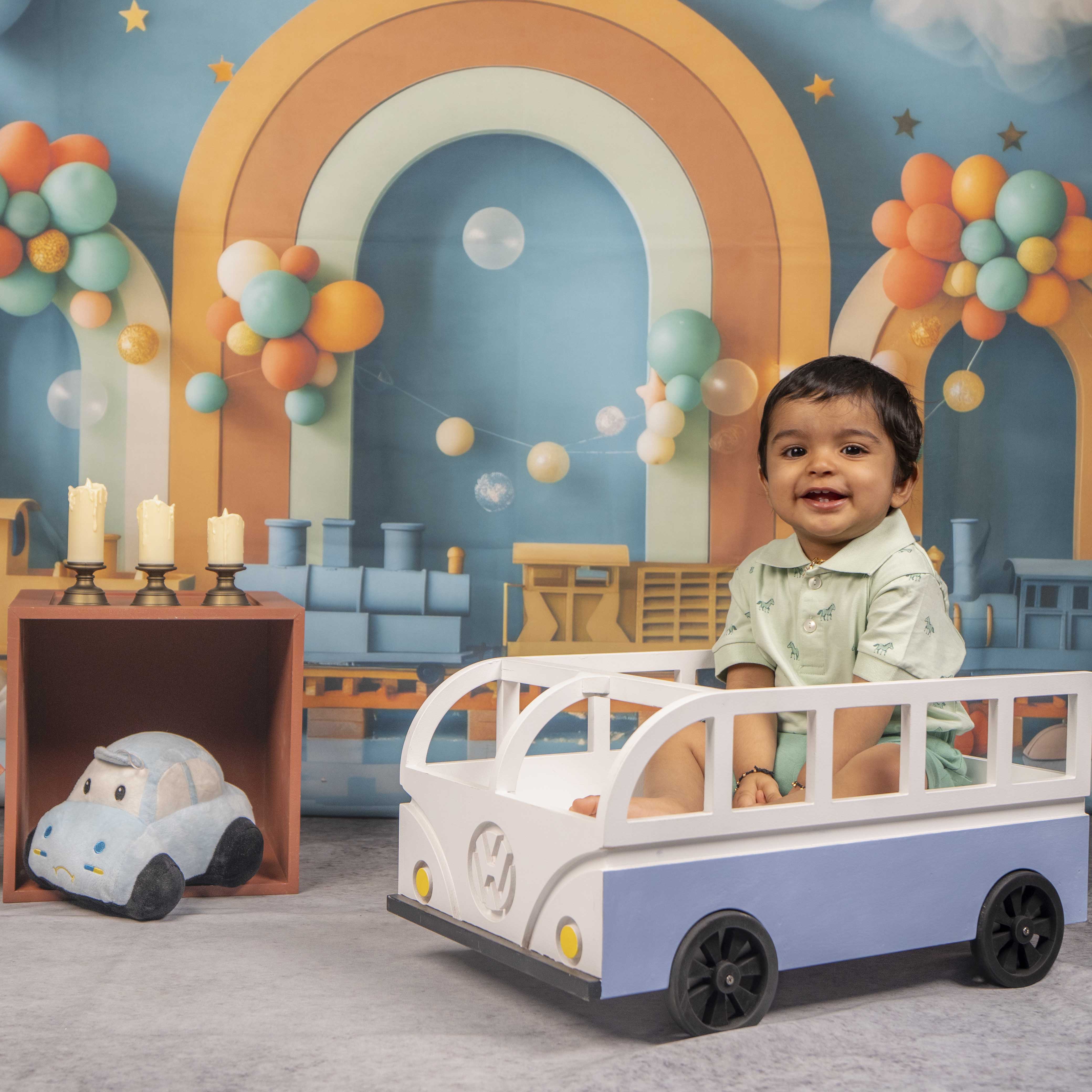 Balloon Theme Backdrop (4252)