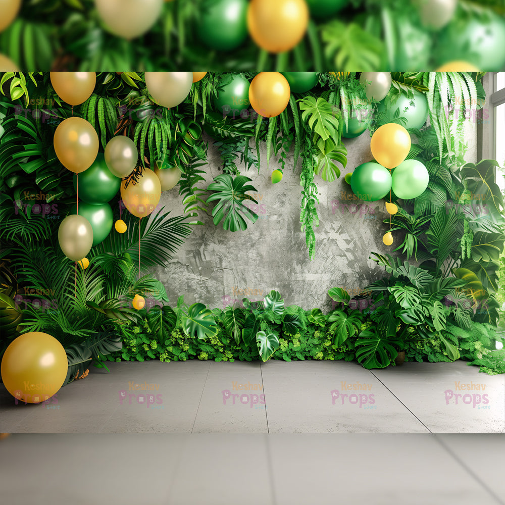 Jungle Theme Backdrop (4276)