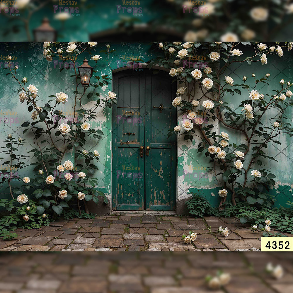 Flower Theme Backdrop (4352)