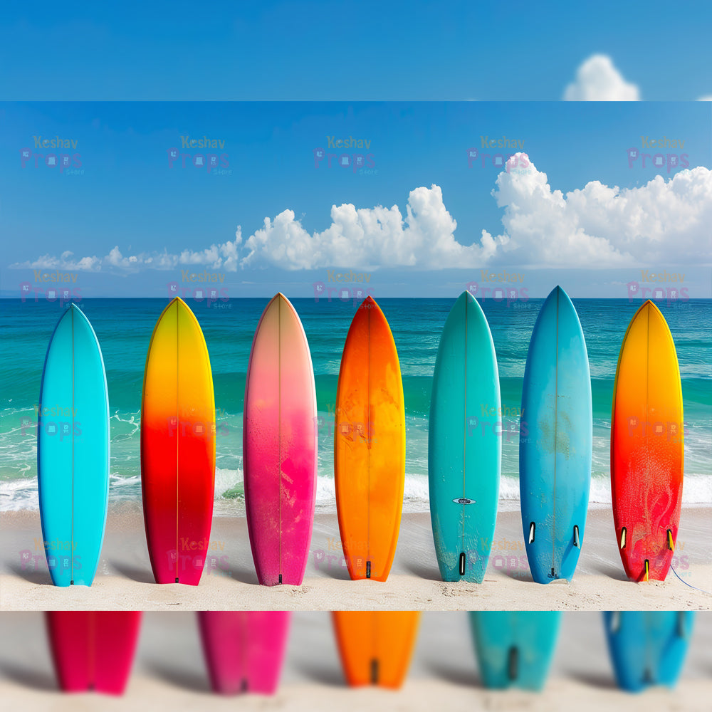 Beach Theme Backdrop (4387)