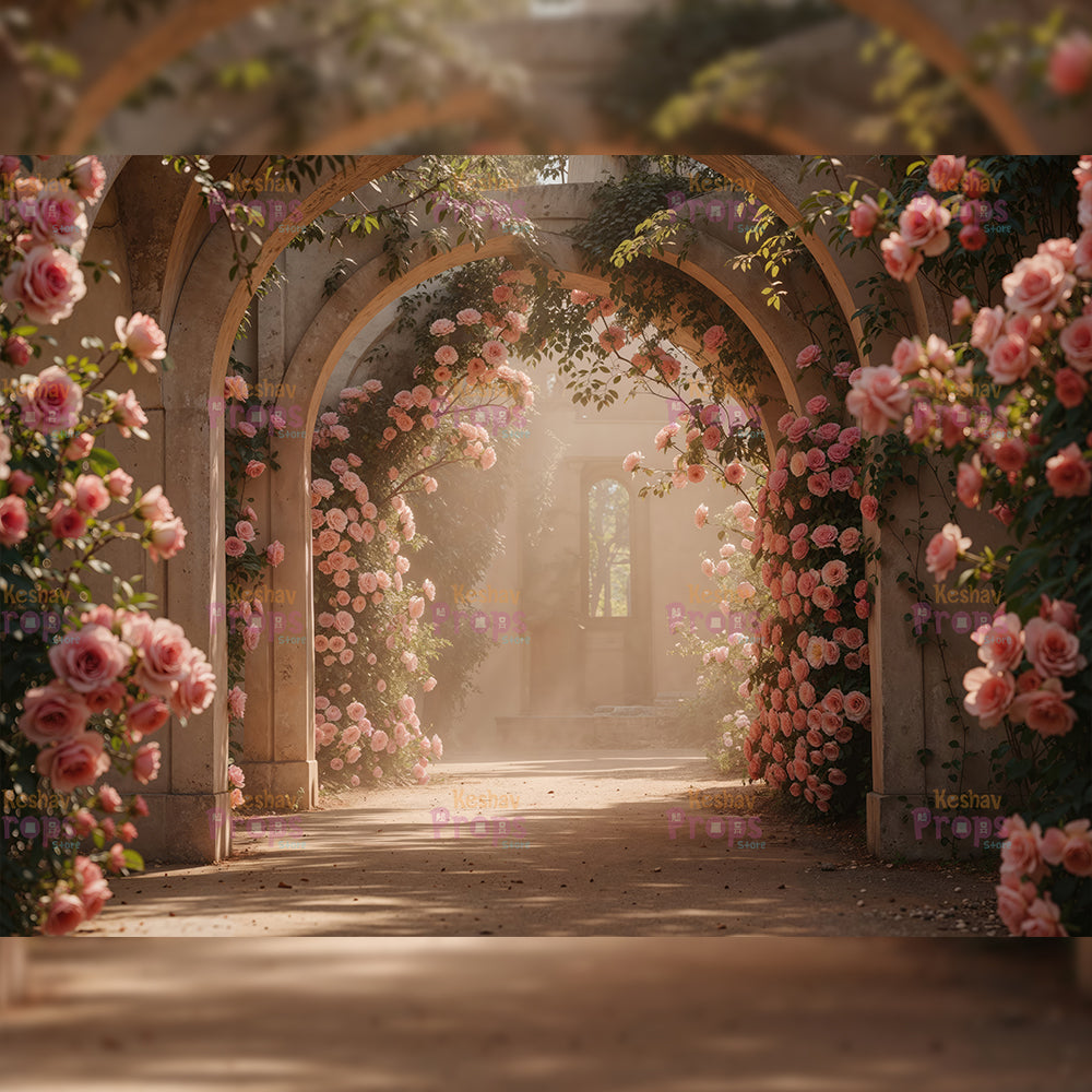 Flower Theme Backdrop (4436)