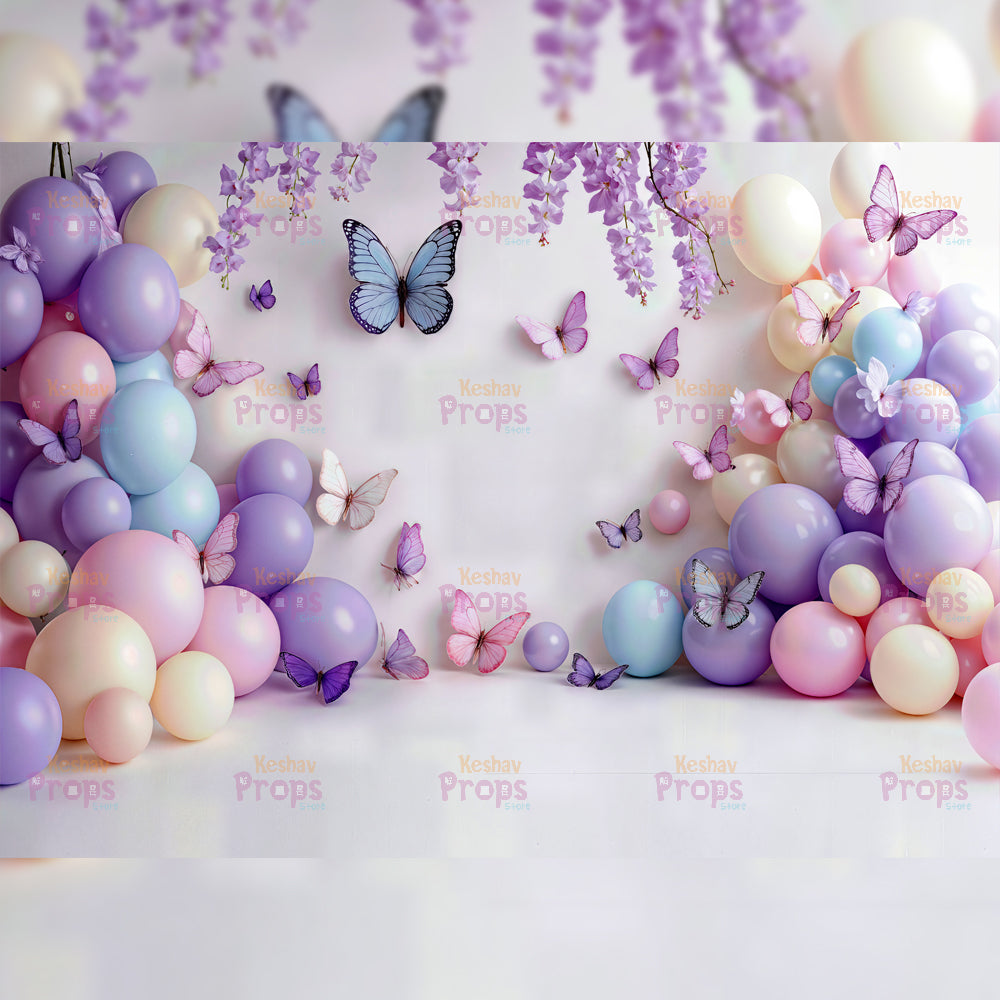 Balloon Theme Backdrop (4448)