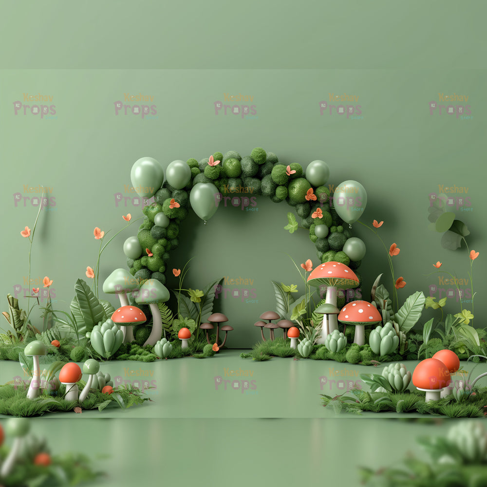 Balloon Theme Backdrop (4569)