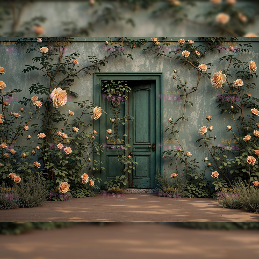 Flower Theme Backdrop (4623)