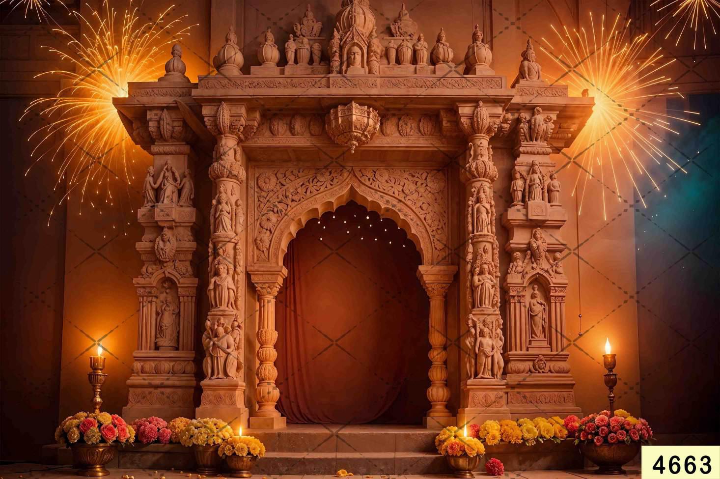 Navratri Festival Shoots Backdrops